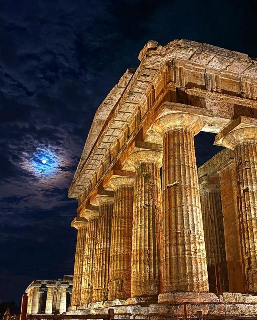 paestum_parco_santuario-meridionale-di-notte_foto-pa-paeve